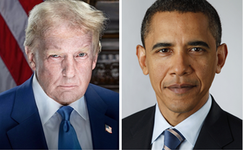 Donald Trump Barack Obama
