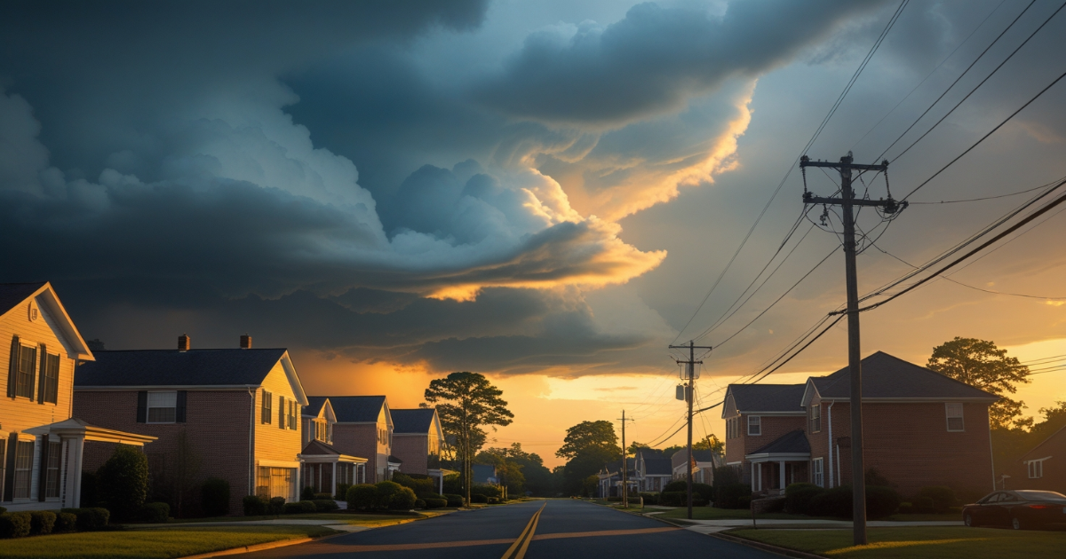 Powerful Storms Leave Thousands Without Electricity in Virginia 1 Virginia storm USA