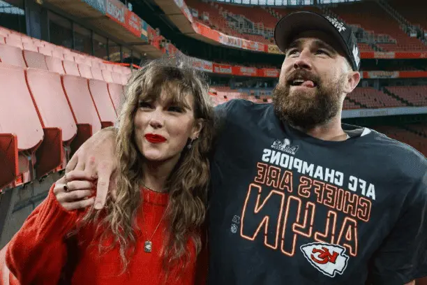 Taylor Swift and Travis Kelce Announce Engagement After Two Years of Love 2 Taylor Swift engaged to Travis Kelce after 2 years of dating — see photos of the ring and proposal