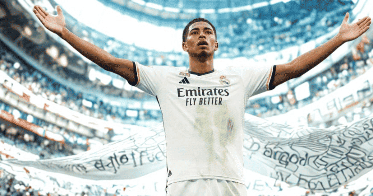 Real Madrid vs Marseille Champions League – Jude Bellingham celebrates comeback