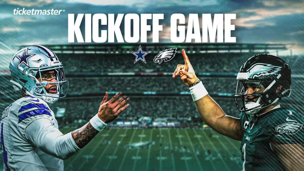 Dallas Cowboys vs Philadelphia Eagles 2025 NFL Kickoff Game at Lincoln Financial Field