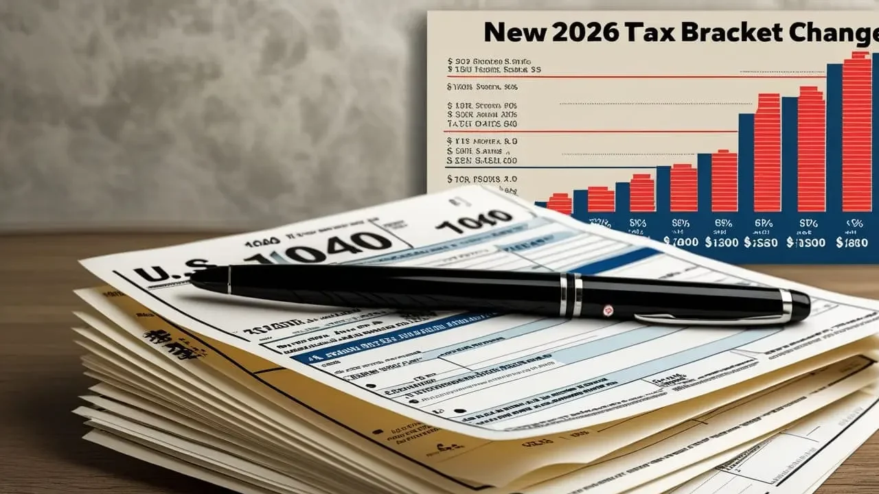2026 federal tax brackets and standard deduction change chart