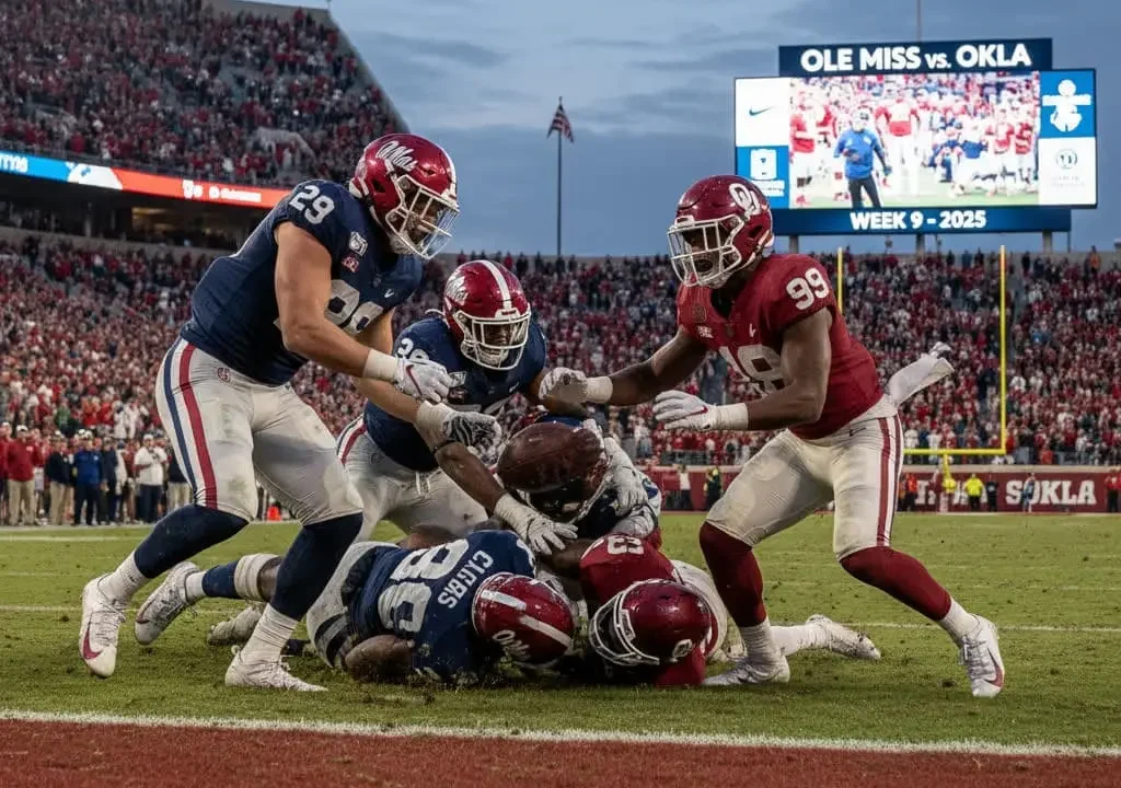 Ole Miss vs Oklahoma prediction 2025 – College football Week 9 match preview