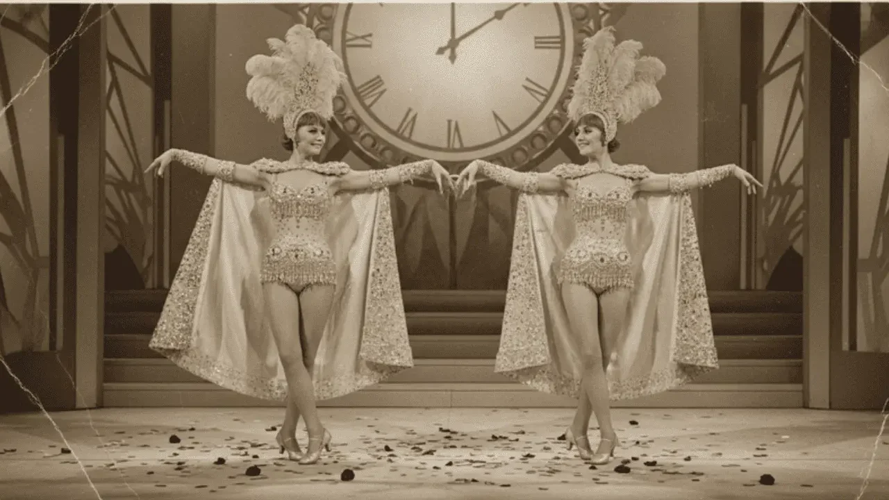 Alice and Ellen Kessler performing together in the 1960s