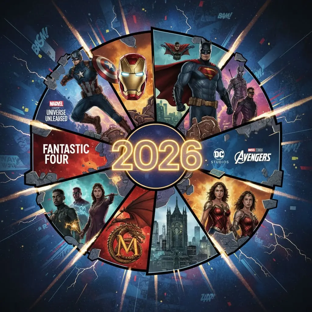 2026 superhero movies and TV shows lineup