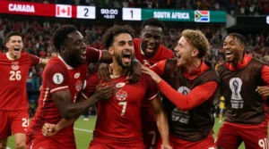 Canada Beats South Africa 2026 World Cup: Eustaquio’s Stunning 92nd-Minute Goal Makes History