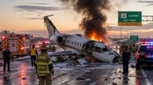 Laredo Texas Plane Crash 2026: Bystanders Use Sledgehammer to Save Trapped Passengers, 1 Dead