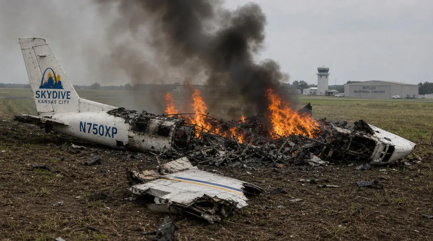 Missouri Skydiving Plane Crash 2026: 12 Killed Near Butler Airport -- NTSB Investigates 1 Missouri skydiving plane crash 2026 Butler Memorial Airport 12 dead NTSB investigation